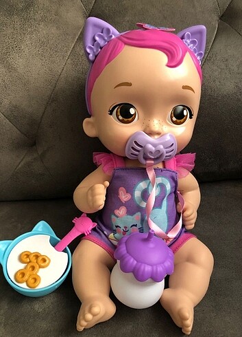 My garden baby sesli ve aksesuarlı kedi bebeğim