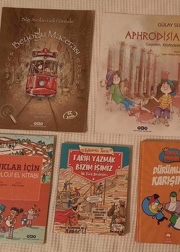 Çocuk Kitapları Seti - 5 adet kitaplar