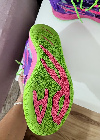 42.5 Beden mor Renk PUMA MB 0.3 toxic BASKET AYAKKABISI