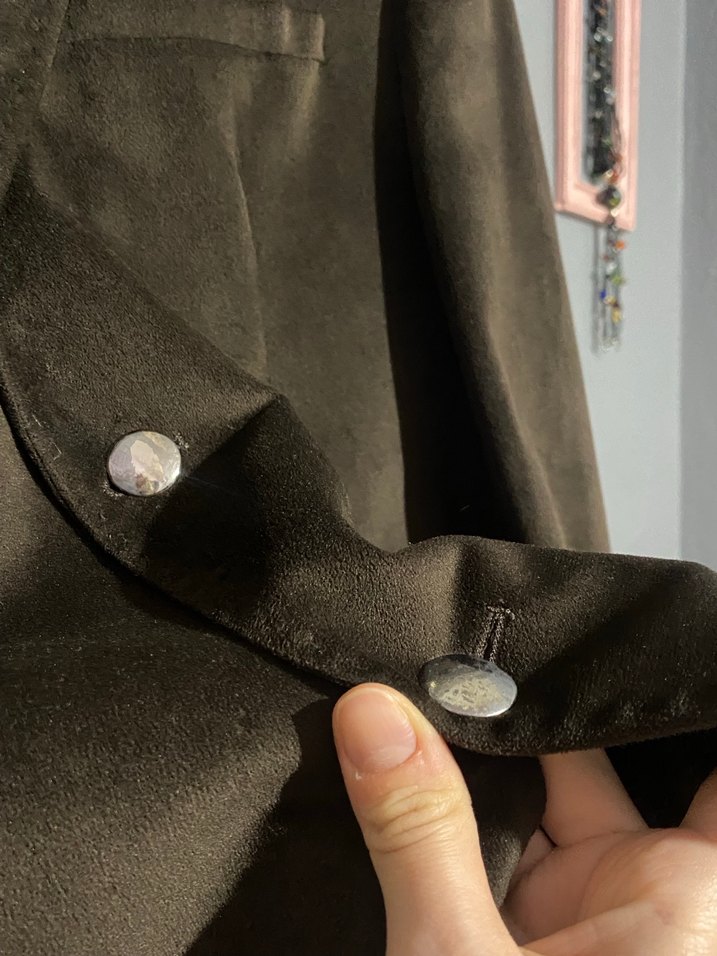 Kahverengi Erkek Kadife Blazer Ceket - Görsel 2