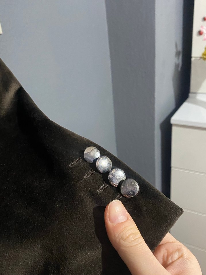 Kahverengi Erkek Kadife Blazer Ceket - Görsel 3