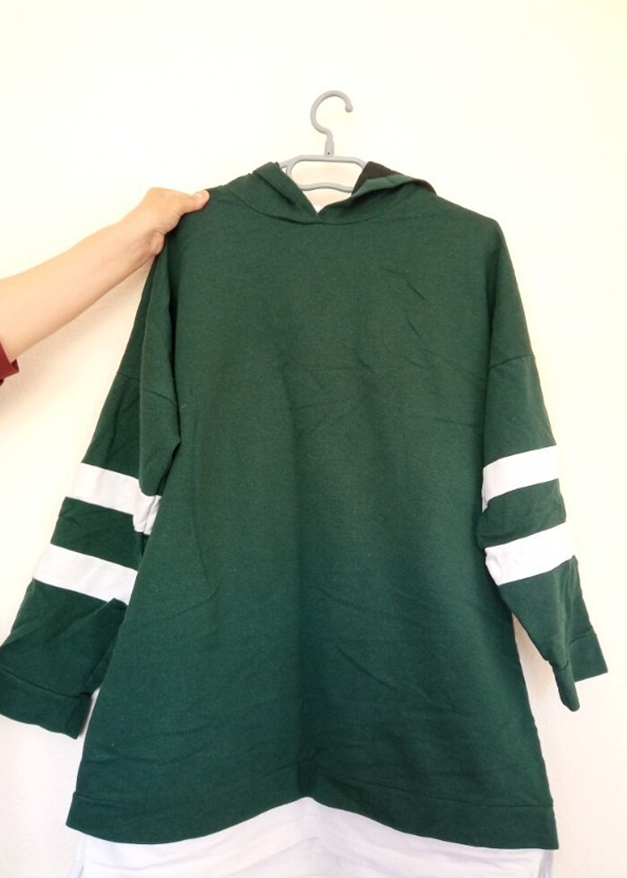 Kapüşonlu Sweatshirt  - Görsel 2