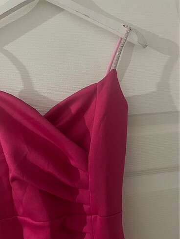 Elle Pembe elbise