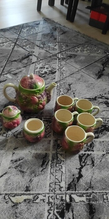 Porselen çay seti 