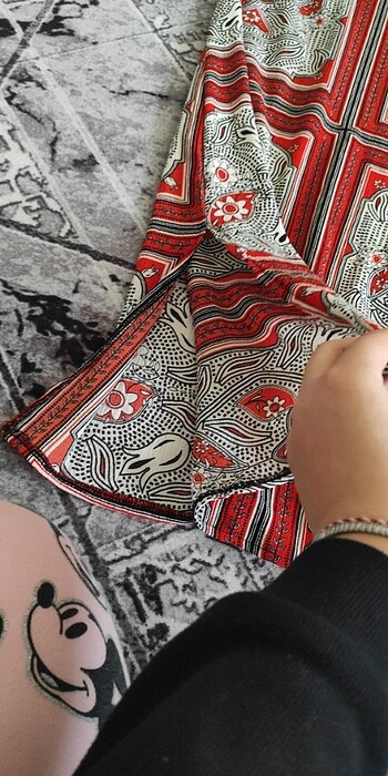 xl Beden çeşitli Renk Uzun elbise