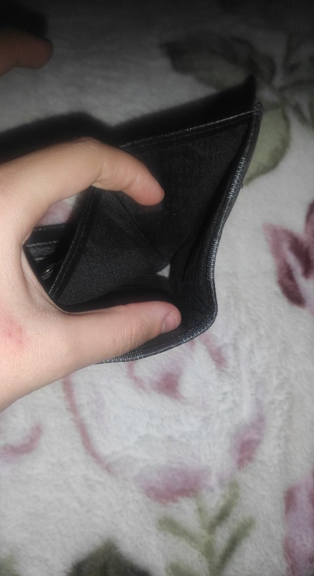 Siyah Kareli Erkek Cüzdan Seti - Görsel 4