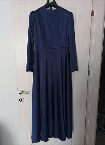 40 Beden lacivert Renk Abiye 
