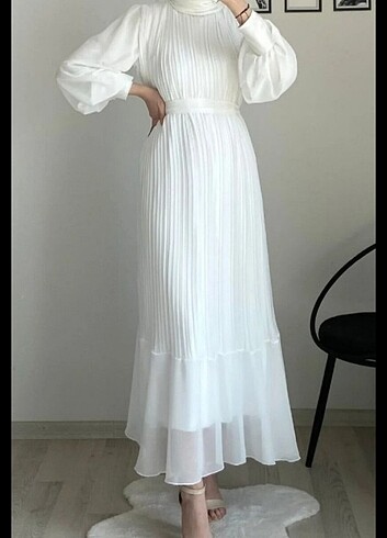 Nikah elbisesi tesettür