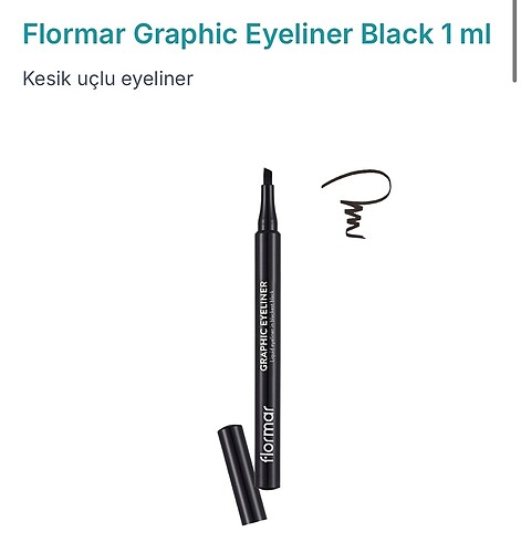 Flormar Flormar graphic eyeliner