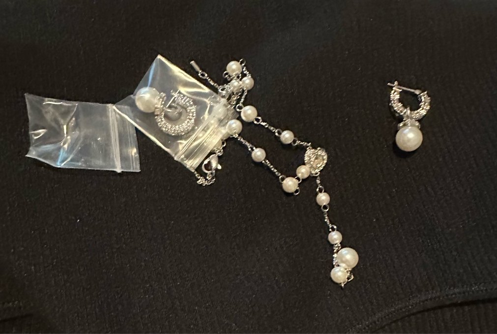 Swarovski gelin set modal bileklikleri - Görsel 2