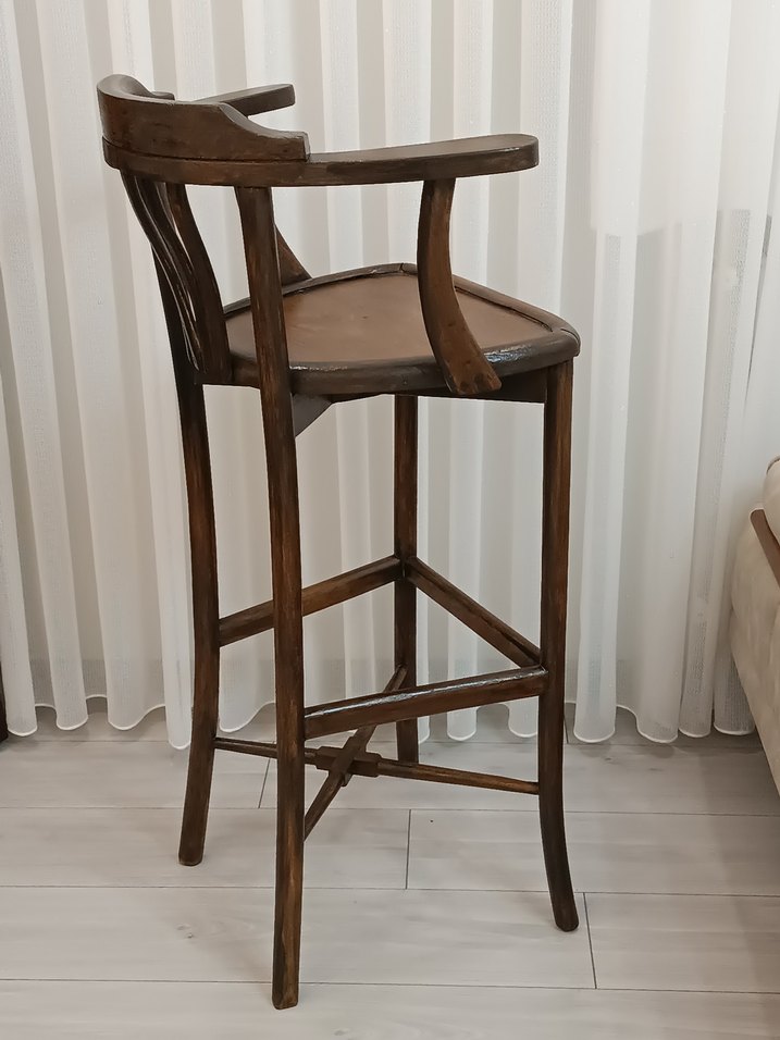 Ahşap Yüksek Sandalye - Görsel 3