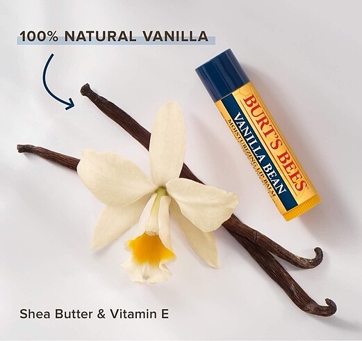 Burt?s Bees Dudak kremi vanilya bean