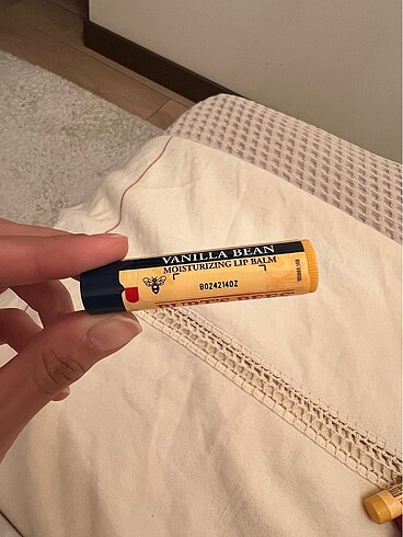 Burt's Bees Burt?s Bees Dudak kremi vanilya bean