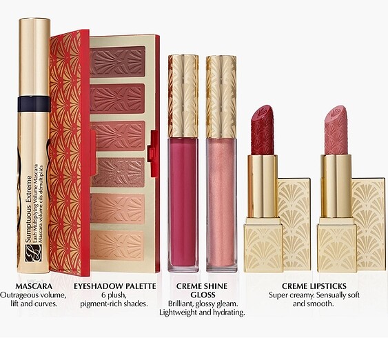 Beden Estee Lauder seti 11 adet ürün içerir