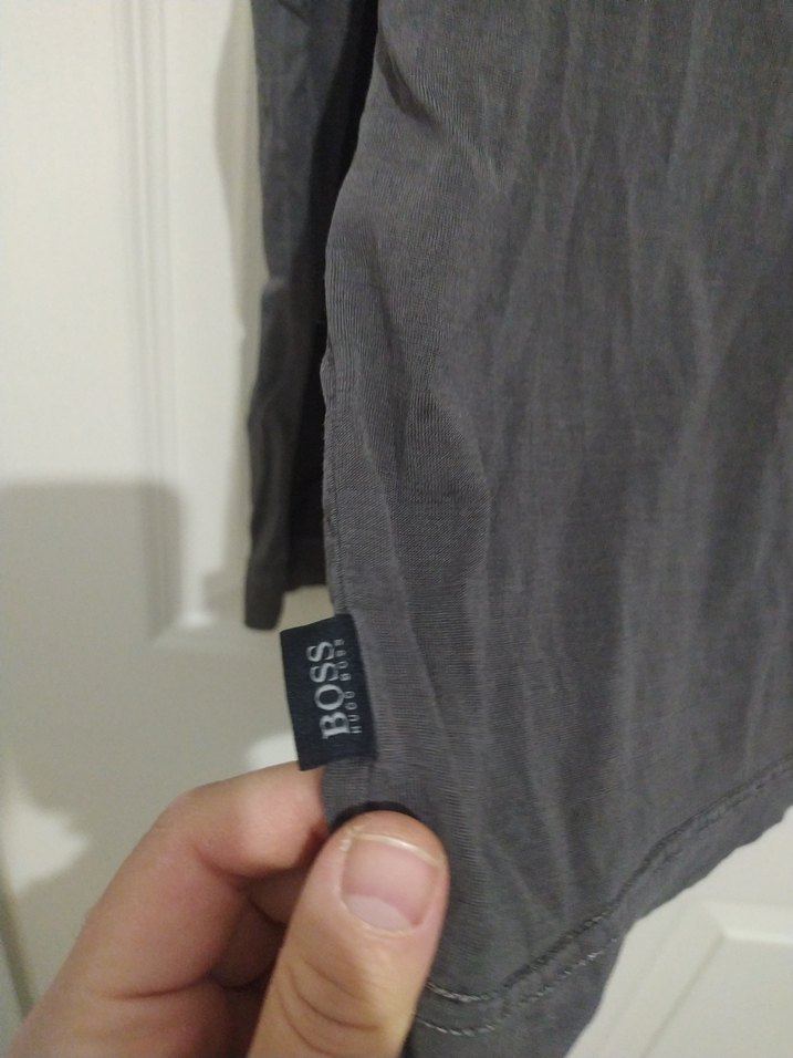 Keten Uzun Kollu Polo Tişört - Görsel 4