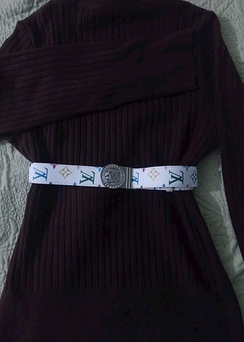 Beden Louis Vuitton Kahverengi Kadın Deri Kemer