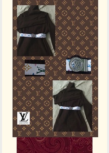 Louis Vuitton Kahverengi Kadın Deri Kemer