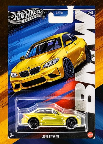 Beden HOT WHEELS silver series 2016 BMW M2