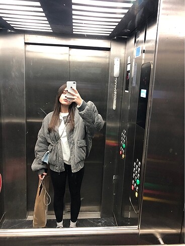 Zara gri ceket