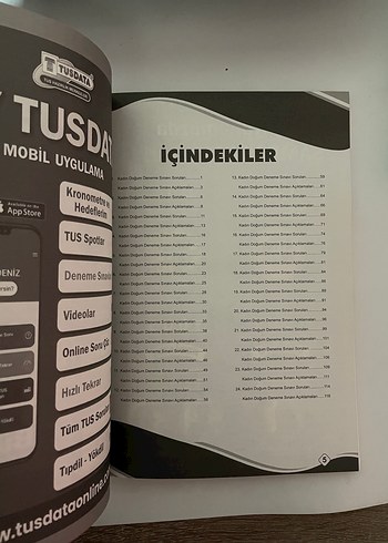 Tusdata Kadın Hastalıkları ve Doğum Bilgisi 24 Deneme Serisi