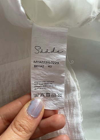 KIRIK BEYAZ, Sedef Düğmeli Kadın Yelek - Görsel 7