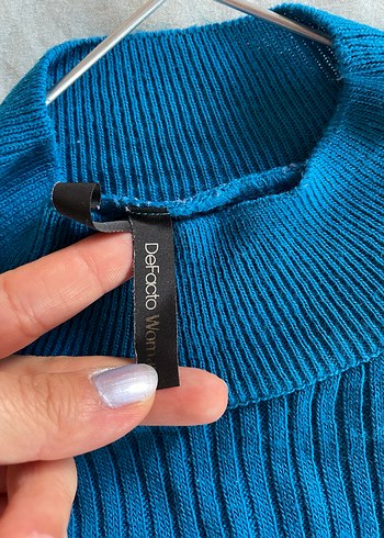 Defacto Yarım Balıkçı Yaka Triko Kazak - Görsel 4