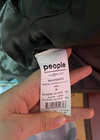 Haki Kadın Şişme Mont - Görsel 6