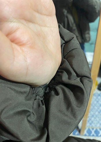 Haki Kadın Şişme Mont - Görsel 7