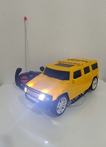 Uzaktan kumandalı ışıklı Hummer jeep 