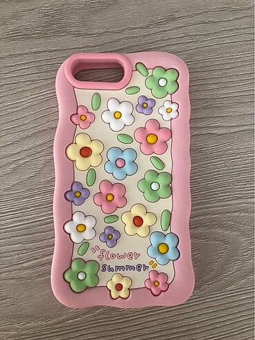 iphone 8 plus çiçekli kılıf