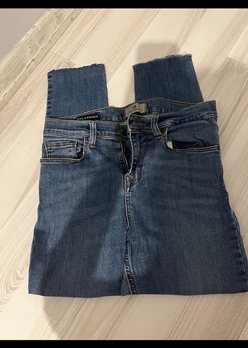 LTB Koyu Mavi Denim Mini Etek