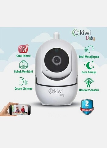 Kiwi Baby Ip Kamera Wifi destekli 