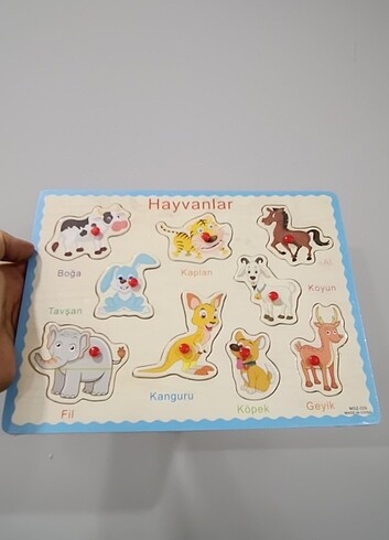 Egitici Oyuncak Puzzle 2 adet