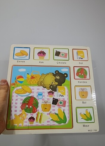 Beden Egitici Oyuncak Puzzle 2 adet