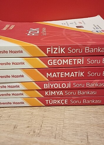 Eis yayınları soru bankası seti üniversite hazırlık YKS TYT AYT 