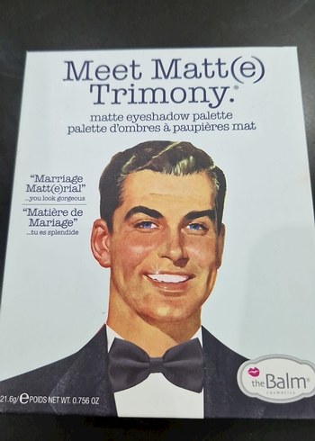 The balm Meet Matte Trimony far paleti