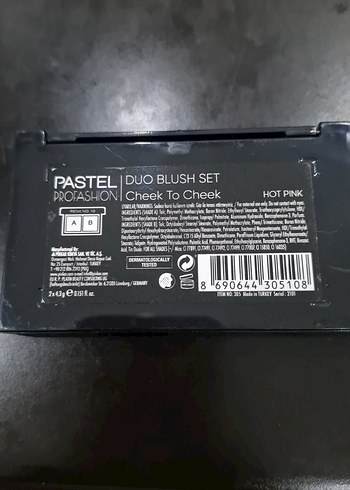 Pastel Pastel Çiftli Allık Paleti - Cheek To Cheek Hot Pink