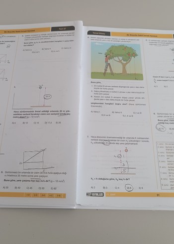 Beden Renk 11. Sınıf Fizik Soru Bankası