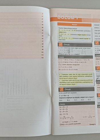 Yks Tyt Matematik Özet Kitabı Delta Kültür