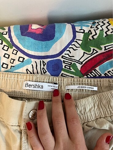 m Beden BERSHKA kargo pantolon