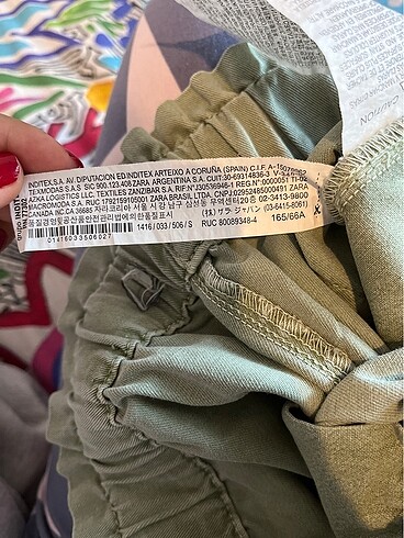 m Beden Zara pantolon