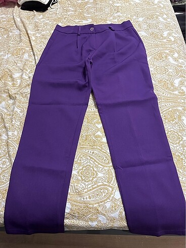 Mor renk 38 beden pantolon - Görsel 2
