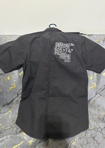 LCW Kahverengi Kısa Kollu Keten Gömlek - Görsel 3