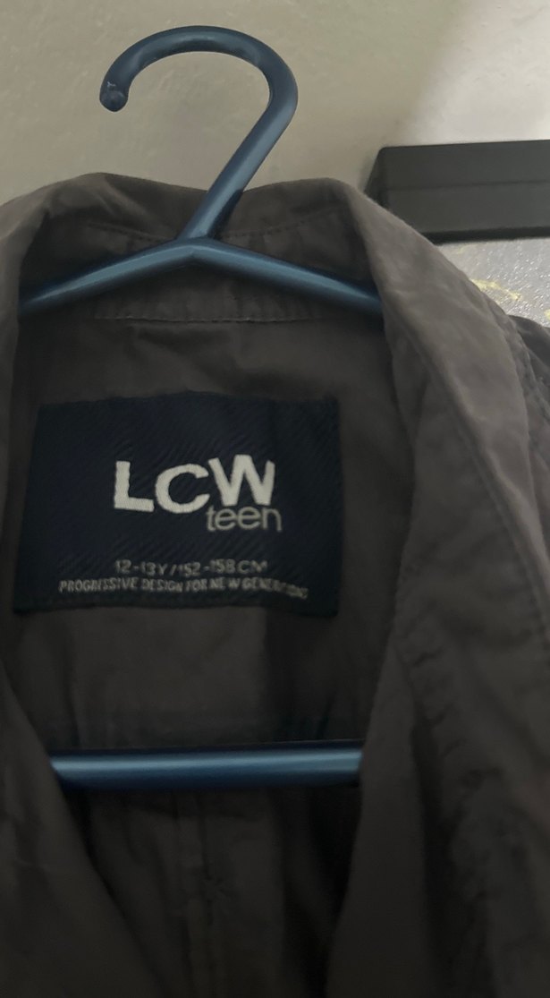 LCW Kahverengi Kısa Kollu Keten Gömlek - Görsel 5