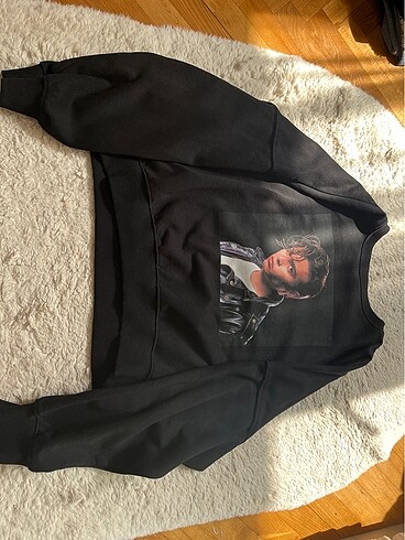 H&M baskılı sweatshirt