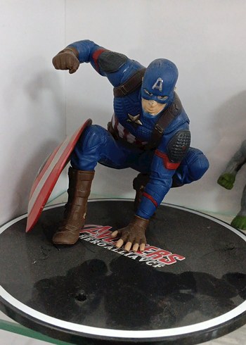 Kaptan Amerika Mavi Aksiyon Figürü - Görsel 2