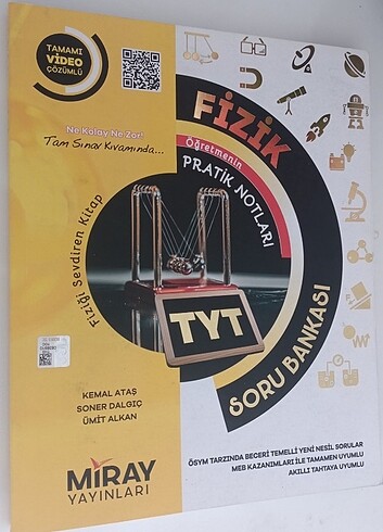 Miray yayınları tyt fizik soru bankası 