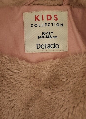 10 Yaş Beden pembe Renk Defalto ceket 