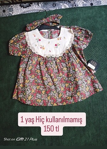 Hiç kullanılmamış kız elbise 