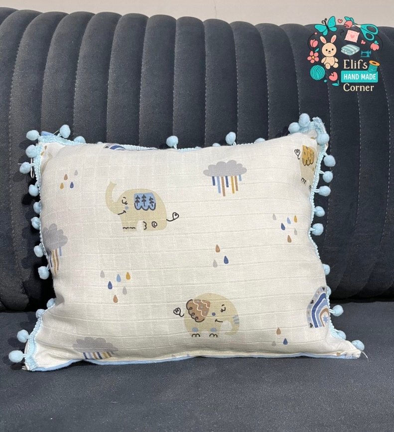 Bebek battaniyesi ve yastık Uyku Seti - Görsel 3